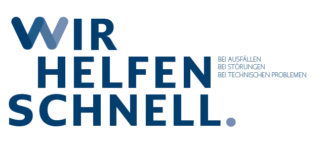 Wir helfen schnell